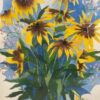 Yellow Daisies Size:18 X 24 by Antonio del Moral