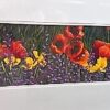 Open Poppies Size: 23 3/8” X 9 by Antonio del Moral