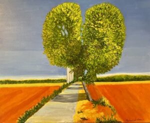 Avenue of Trees Size:16 x 20 by Michael Hellem