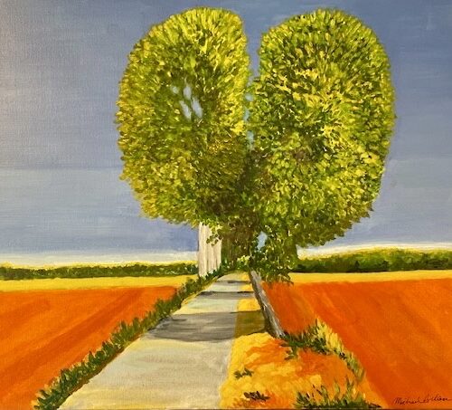 Avenue of Trees Size:16 x 20 by Michael Hellem